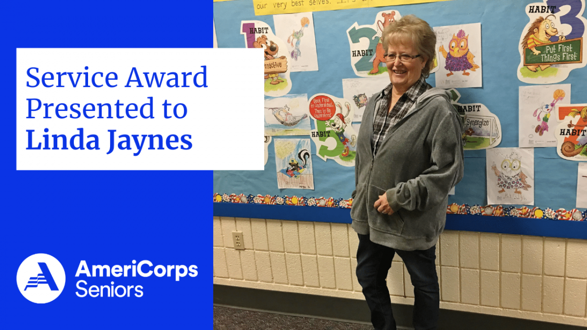 Service Award presented to Linda Jaynes