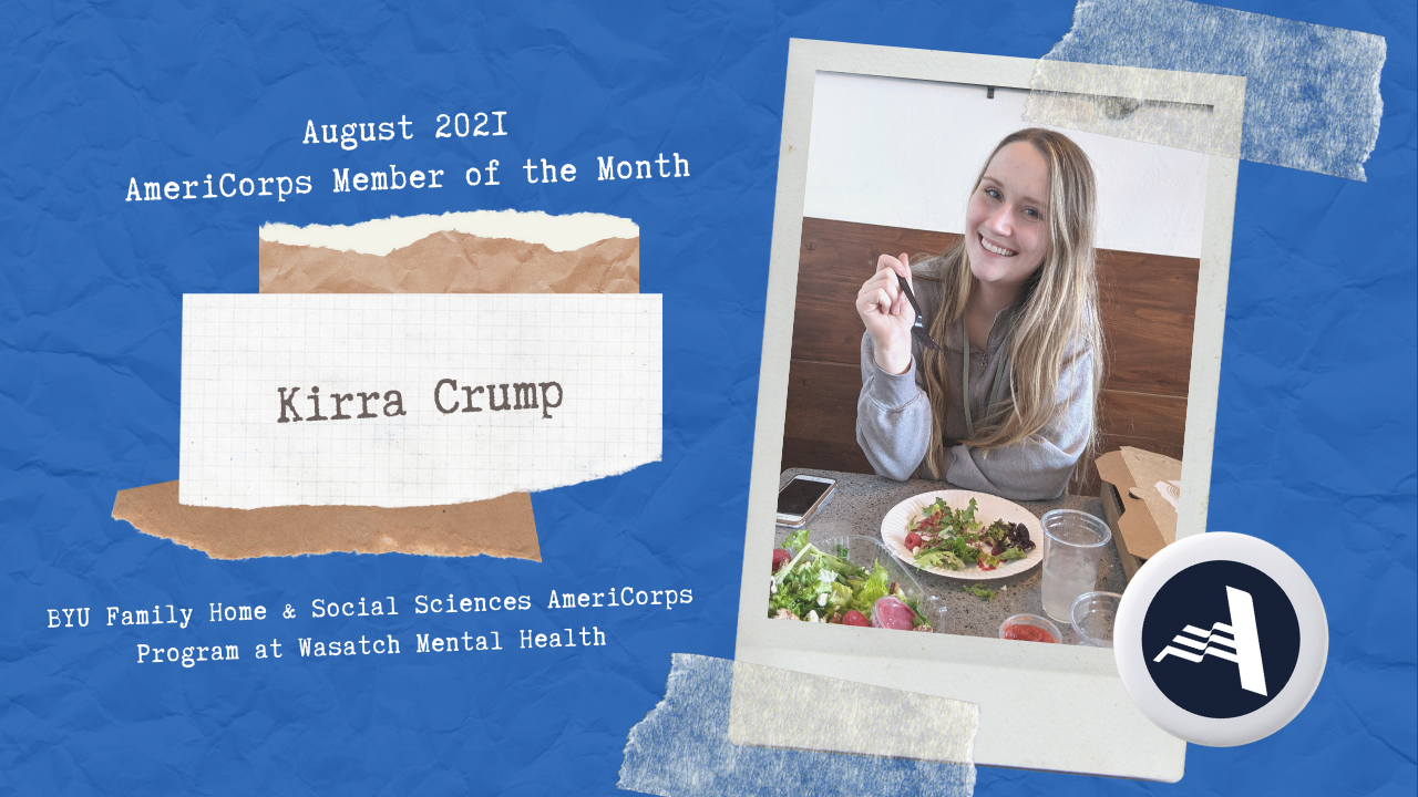 Featured image for “AmeriCorps Member of The Month – Kirra Crump”