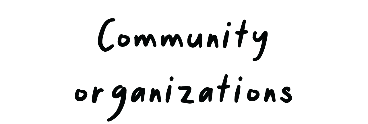 community organizations