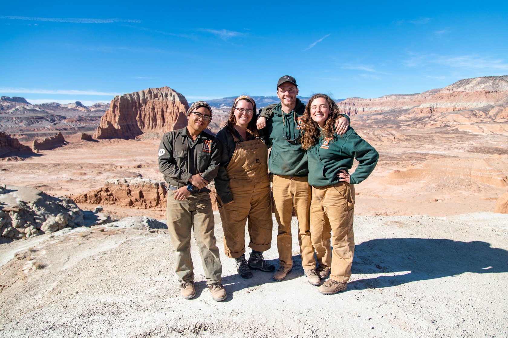 Utah Conservation Corps members